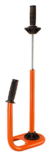 Profi Handabroller für Stretchfolie 450-500 mm orange Metall von Smartboxpro