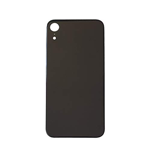 Smartex® Backcover Glas kompatibel mit iPhone XR | Glas Rückseite Ersatz (Schwarz) von Smartex