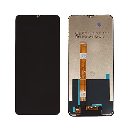 Smartex® Display LCD kompatibel mit Oppo A15 (CPH2185), A15s (CPH2179), A35 (PEHM00) - Schwarz von Smartex