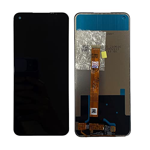 Smartex® Display LCD kompatibel mit Realme 7 5G (RMX2111) Schwarz Bildschirm von Smartex