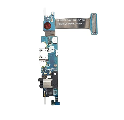 Smartex® Dock Connector Ladebuchse kompatibel mit Samsung Galaxy S6 Edge (G9250 G925F) - Charging Flex von Smartex