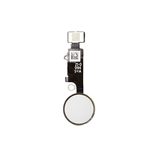 Smartex® Home Button Flexkable kompatibel mit iPhone 8 – Weiß Homebutton Schalter Ersatzteil von Smartex