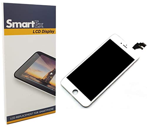 Smartex® New Display LCD Weiß kompatibel mit iPhone 6 Plus/Bildschirm LCD Retina und Glas Touchscreen von Smartex