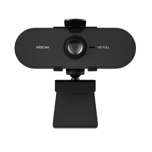Webcam fur PC Gerauschunterdruckendes Mikrofon Sichtschutzabdeckung, USB Plug & Play Full HD 1080p mit 30fps, Bewegliche Streaming-Webcam fur Zoom, Teams, YouTube Gaming, Hochauflosende Desktop-Kam Webcam fur PC Gerauschunterdruckendes Mikrofon Sichtschutzabdeckung, USB Plug & Play Full HD 1080p mit 30fps, Bewegliche Streaming-Webcam fur Zoom, Teams, YouTube Gaming, Hochauflosende Desktop-Kam von Smartify