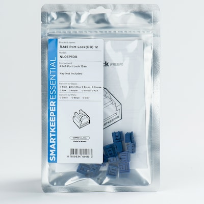 SMARTKEEPER ESSENTIAL 12x RJ45 Port Blockers Dunkelblau SMARTKEEPER ESSENTIAL 12x RJ45 Port Blockers Dunkelblau von Smartkeeper