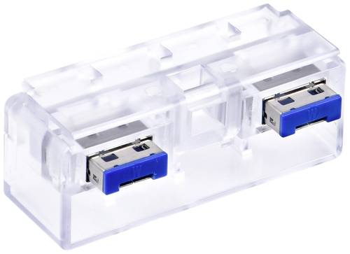 Smartkeeper RJ45 LAN Port Schloss CSK-NM10/P4 Transparent CSK-NM10/P4 von Smartkeeper