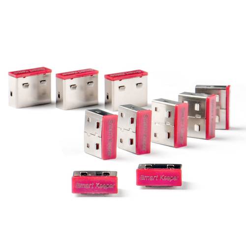 Smartkeeper USB Port Schloss CSK-PC01P Rot, Edelstahl CSK-PC01P Smartkeeper USB Port Schloss CSK-PC01P Rot, Edelstahl CSK-PC01P von Smartkeeper