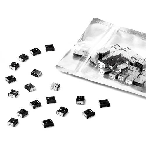 Smartkeeper USB Port Schloss UL03P2BK Schwarz UL03P2BK Smartkeeper USB Port Schloss UL03P2BK Schwarz UL03P2BK von Smartkeeper