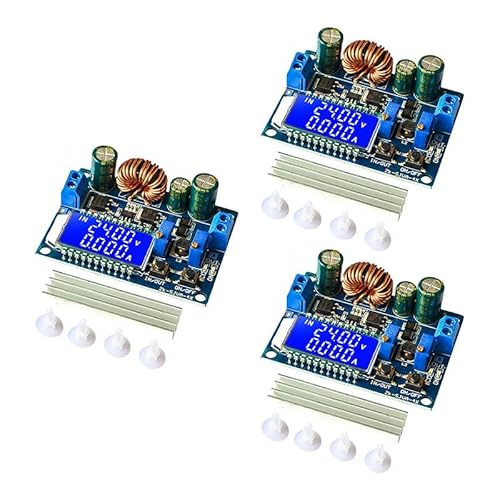 3 Stück ZK-SJVA-4X Abwärtswandler DC-DC 5,5–30 V auf 0,5–30 V Boost Buck Up Down Spannungswandler 3 A 35 W Netzteil Konstantstrom-Spannungsregler 3 Stück ZK-SJVA-4X Abwärtswandler DC-DC 5,5–30 V auf 0,5–30 V Boost Buck Up Down Spannungswandler 3 A 35 W Netzteil Konstantstrom-Spannungsregler von Smartmiao SZ
