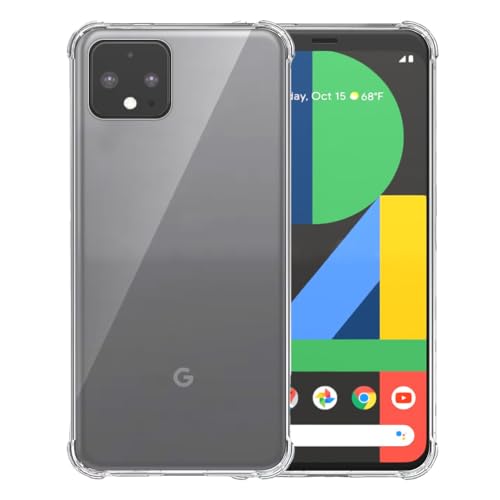Hülle passend für Handyhülle Geeignet für Google Pixel 4 Transparent - Stoßfest TPU Silikon Case mit Stoßkante Durchsichtig - Smartphonica Hülle passend für Handyhülle Geeignet für Google Pixel 4 Transparent - Stoßfest TPU Silikon Case mit Stoßkante Durchsichtig - Smartphonica von Smartphonica