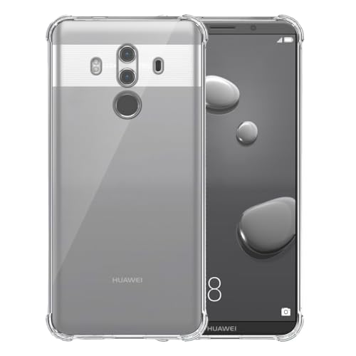 Hülle passend für Smartphonica Handyhülle Geeignet für Huawei Mate 10 Pro Transparent Stoßfest - Stoßfest TPU SIlikonen Backcover Case mit Stoßkante Transparent Hülle passend für Smartphonica Handyhülle Geeignet für Huawei Mate 10 Pro Transparent Stoßfest - Stoßfest TPU SIlikonen Backcover Case mit Stoßkante Transparent von Smartphonica