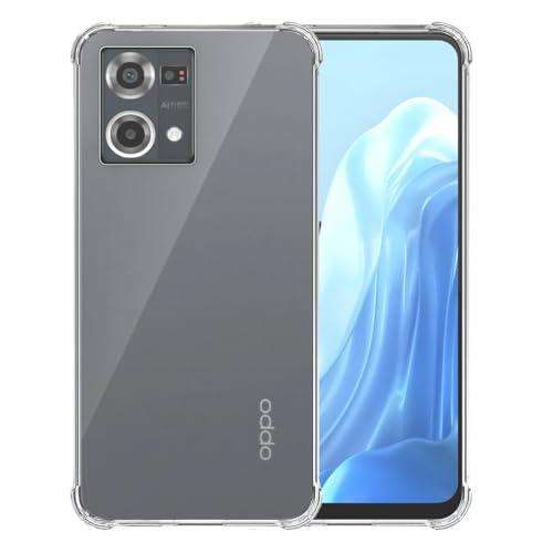 Hülle passend für Smartphonica Handyhülle Geeignet für Oppo Reno 7 4G / Reno 8 4G / F21 Pro 4G Transparent Stoßfest - Stoßfest TPU SIlikone Backcover Case mit Stoßkante Transparent Hülle passend für Smartphonica Handyhülle Geeignet für Oppo Reno 7 4G / Reno 8 4G / F21 Pro 4G Transparent Stoßfest - Stoßfest TPU SIlikone Backcover Case mit Stoßkante Transparent von Smartphonica