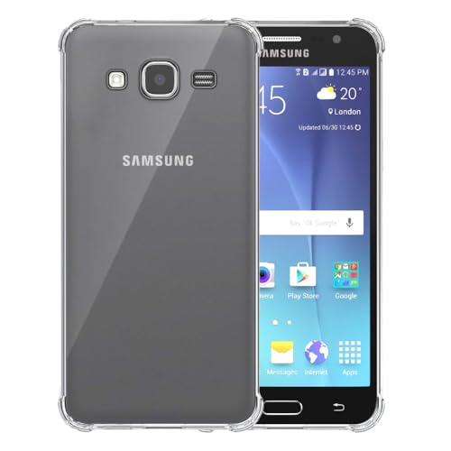 Hülle passend für Smartphonica Handyhülle Geeignet für Samsung Galaxy J5 Transparent Stoßfest - Stoßfest TPU SIlikonen Backcover Case mit Stoßkante Transparent Hülle passend für Smartphonica Handyhülle Geeignet für Samsung Galaxy J5 Transparent Stoßfest - Stoßfest TPU SIlikonen Backcover Case mit Stoßkante Transparent von Smartphonica