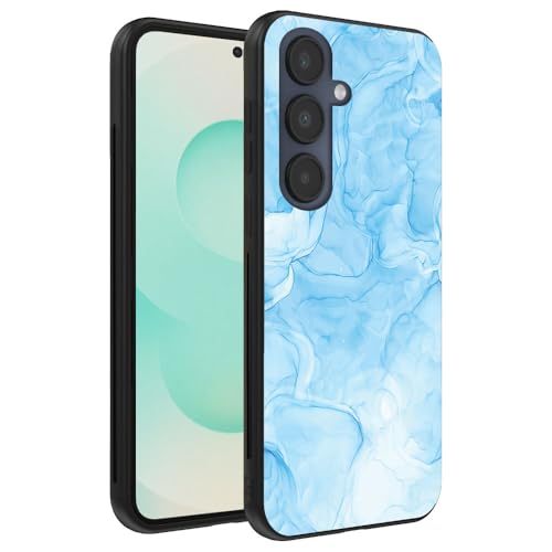 Hülle passend für Smartphonica Handyhülle Geeignet für Samsung Galaxy S25 Plus mit Marmor Druck - TPU Back Cover Case Marble Design - Hellblau Hülle passend für Smartphonica Handyhülle Geeignet für Samsung Galaxy S25 Plus mit Marmor Druck - TPU Back Cover Case Marble Design - Hellblau von Smartphonica
