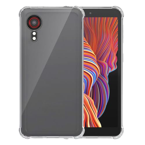 Hülle passend für Smartphonica Handyhülle Geeignet für Samsung Galaxy Xcover 5 Transparent Stoßfest - Stoßfest TPU SIlikonen Backcover Case mit Stoßkante Transparent Hülle passend für Smartphonica Handyhülle Geeignet für Samsung Galaxy Xcover 5 Transparent Stoßfest - Stoßfest TPU SIlikonen Backcover Case mit Stoßkante Transparent von Smartphonica
