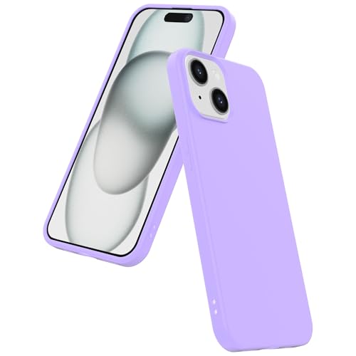 Hülle passend für Smartphonica Handyhülle Geeignet für iPhone 15 Plus Silikon mit Weiche Schutzhülle Innenseite - Back Cover Case Soft Inside - Lila Hülle passend für Smartphonica Handyhülle Geeignet für iPhone 15 Plus Silikon mit Weiche Schutzhülle Innenseite - Back Cover Case Soft Inside - Lila von Smartphonica