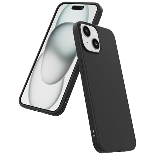 Hülle passend für Smartphonica Handyhülle Geeignet für iPhone 15 Plus Silikon mit Weiche Schutzhülle Innenseite - Back Cover Case Soft Inside - Schwarz Hülle passend für Smartphonica Handyhülle Geeignet für iPhone 15 Plus Silikon mit Weiche Schutzhülle Innenseite - Back Cover Case Soft Inside - Schwarz von Smartphonica