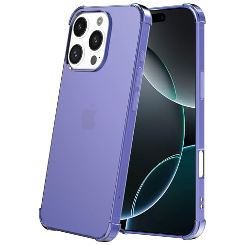 Hülle passend für Smartphonica Handyhülle Geeignet für iPhone 16 Pro Max Transparent Stoßfest Silikon Hülle mit Stoßstange - Stoßfest Back Cover Case - Dunkelblau Hülle passend für Smartphonica Handyhülle Geeignet für iPhone 16 Pro Max Transparent Stoßfest Silikon Hülle mit Stoßstange - Stoßfest Back Cover Case - Dunkelblau von Smartphonica