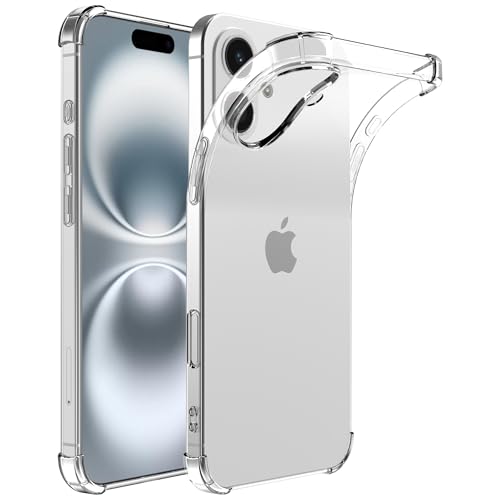 Hülle passend für Smartphonica Handyhülle Geeignet für iPhone 16 Transparent Stoßfest Stoßfest Backcover TPU Silikon Case mit Stoßkante Hülle passend für Smartphonica Handyhülle Geeignet für iPhone 16 Transparent Stoßfest Stoßfest Backcover TPU Silikon Case mit Stoßkante von Smartphonica