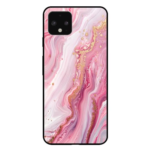 Hülle passend für Smartphonica Handyhülle für Google Pixel 4 XL mit Marmor Druck - TPU Back Cover Case Marble Design - Pink Hülle passend für Smartphonica Handyhülle für Google Pixel 4 XL mit Marmor Druck - TPU Back Cover Case Marble Design - Pink von Smartphonica