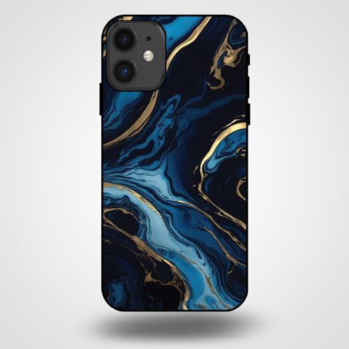 Hülle passend für Smartphonica Handyhülle für iPhone 11 mit Marmor Druck - TPU Back Cover Case Marble Design - Gold Blau Hülle passend für Smartphonica Handyhülle für iPhone 11 mit Marmor Druck - TPU Back Cover Case Marble Design - Gold Blau von Smartphonica