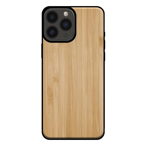 Hülle passend für Smartphonica Handyhülle für iPhone 13 Pro Max in Holz-Optik - Back Cover Bambus Kunstholz Hülle - Braun/Kunstholz;TPU/Back Cover Hülle passend für Smartphonica Handyhülle für iPhone 13 Pro Max in Holz-Optik - Back Cover Bambus Kunstholz Hülle - Braun/Kunstholz;TPU/Back Cover von Smartphonica
