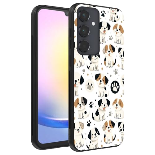 Hülle passend für Smartphonica Handyhülle passend für Samsung Galaxy A25 mit Hunden Druck - TPU Back Cover Case Dog Design/Back Cover Hülle passend für Smartphonica Handyhülle passend für Samsung Galaxy A25 mit Hunden Druck - TPU Back Cover Case Dog Design/Back Cover von Smartphonica