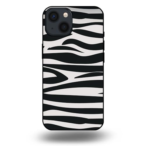 Hülle passend für Smartphonica Handyhülle passend für iPhone 14 mit Zebra Druck - TPU Back Cover Case mit Zebra-Print Design - Schwarz Weiß Hülle passend für Smartphonica Handyhülle passend für iPhone 14 mit Zebra Druck - TPU Back Cover Case mit Zebra-Print Design - Schwarz Weiß von Smartphonica