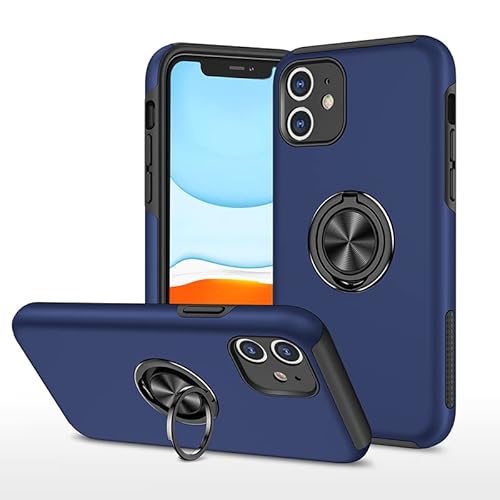 Hülle passend für Smartphonica iPhone 11 Hülle Mit Magnet für Autohalterung und Ringhalter - Blau/TPU/Back Cover Hülle passend für Smartphonica iPhone 11 Hülle Mit Magnet für Autohalterung und Ringhalter - Blau/TPU/Back Cover von Smartphonica