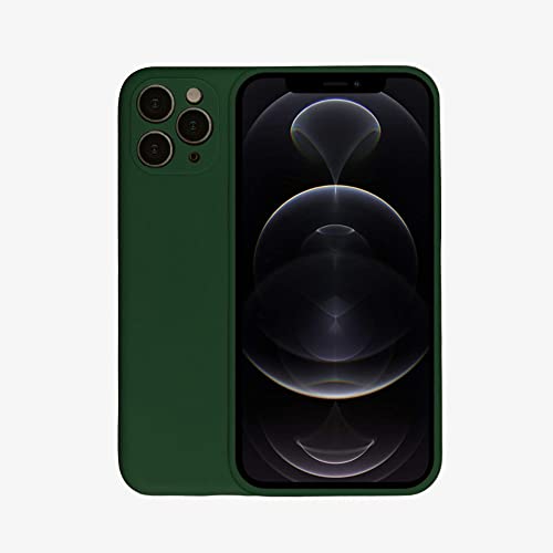 Hülle passend für Smartphonica iPhone 12 Mini Silikon Hülle - Dunkelgrün/Silikon;TPU/Back Cover von Smartphonica