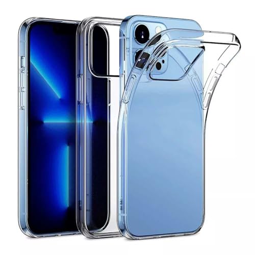Hülle passend für Smartphonica iPhone 14 Pro Transparent Silikon Hülle durchsichtig Hülle passend für Smartphonica iPhone 14 Pro Transparent Silikon Hülle durchsichtig von Smartphonica