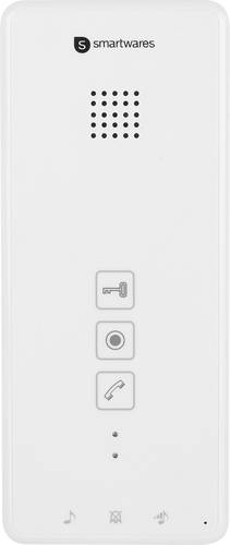 Smartwares DIC-21102 Türsprechanlage 2-Draht Inneneinheit Weiß von Smartwares