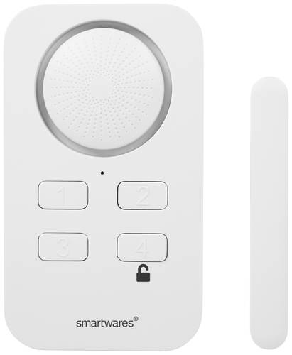 Smartwares Tür-/Fensteralarm SMA-40252 Weiß 100 dB SMA-40252 von Smartwares