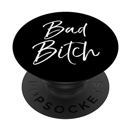 Cute Bad Bitch Quote Gift for Women Feminist Funny Bad Bitch PopSockets mit austauschbarem PopGrip von Smash Patriarchy Feminist Shirts Design Studio