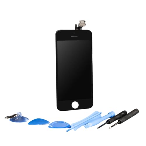 Smatano Apple iPhone 5 Display Touchscreen Bildschirm schwarz mit Werkzeugset Smatano Apple iPhone 5 Display Touchscreen Bildschirm schwarz mit Werkzeugset von Smatano