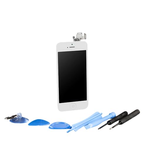 Smatano Display für Apple iPhone 5 weiß vormontierte Retina Kompletteinheit von Smatano