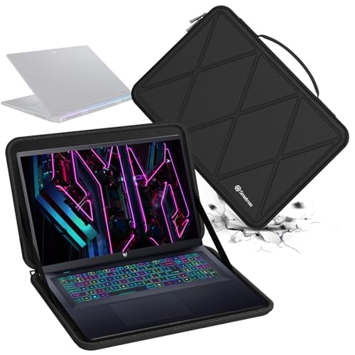 Smatree Hard Eva Schutzhülle Case kompatibel für 18 Zoll Acer Predator Helios 18 Gaming Laptop - PH18-71-756U,Wasserdicht und Anti-Shock Sleeve (M133) von Smatree