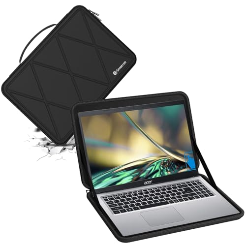 Smatree Hard Eva Schutzhülle Kompatibel für 15,6 Zoll Acer Aspire 1-A115-32-C7ZW Laptop, für Aspire 3 15,6 Zoll Laptop, Aspire Vero Green-AV15-52-5488/Aspire 5 Laptop-A515-47-R3Y6 Laptop Tasche(M87) von Smatree