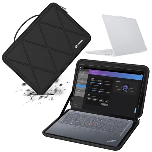 Smatree Hard Eva Schutzhülle Tasche Kompatibel für 13 Zoll Lenovo ThinkPad X13 Yoga Gen 4 2-in-1 Laptop/ThinkPad X13 Gen 4 Notebook Tasche (M35) von Smatree