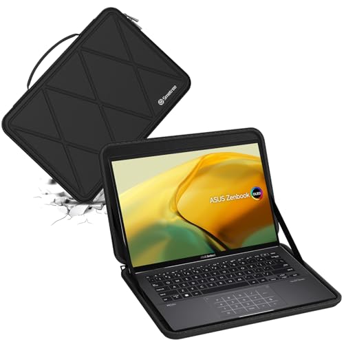 Smatree Hard Eva Schutzhülle Tasche Kompatibel für 14 Zoll ASUS Zenbook 14 (UX3402) Notebook Tasche (M50) von Smatree