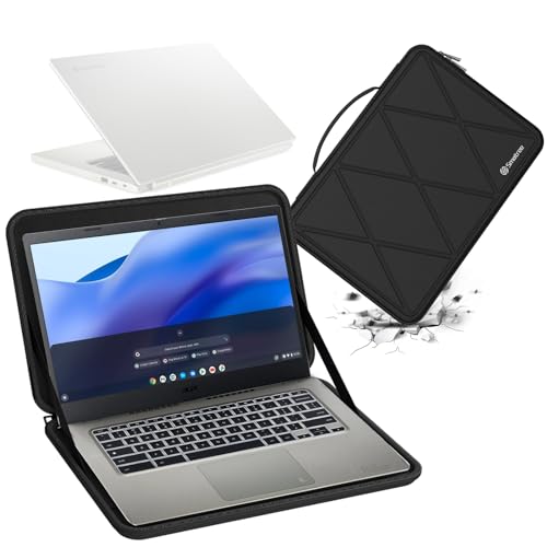 Smatree Hard Eva Schutzhülle Tasche Kompatibel für 14 Zoll Acer Chromebook Vero 514,für Acer Chromebook Spin 514 Laptop,für Acer Chromebook 514,für 14 Zoll Acer Chromebook 314 Hard Sleeve(M63) von Smatree