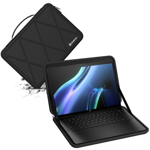Smatree Hard Eva Schutzhülle Tasche Kompatibel für 14 Zoll HP Chromebook x360 Laptop-14ct-cd000/14c-cd0097nr, für HP Spectre x360 2-in-1 Laptop, für HP Dragonfly Pro Chromebook Notebook Tasche(M50) von Smatree