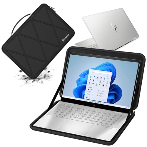 Smatree Hard Eva Schutzhülle Tasche Kompatibel für 15,6 Zoll HP Envy X360 15-fh0097nr, für HP Pavilion x360 Convertible-15t-dw400, HP Envy X360 15-ew1047nr Laptop Notebook Tasche (M79) von Smatree