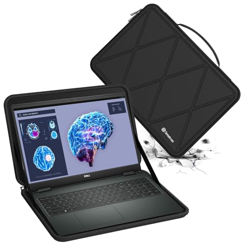 Smatree Hard Eva Schutzhülle Tasche Kompatibel für 16 Zoll Dell Precision 7680/7670 Workstation Laptop, für Dell Precision Workstation Laptop Slim und Anti-Shock Case Notebook Tasche (M95) von Smatree