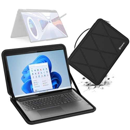 Smatree Hard Eva Schutzhülle Tasche Kompatibel für 16 Zoll Lenovo Yoga 7i/Yoga 7 2-in-1 Laptop, für Yoga 7i/Yoga 7 Gen 8, für 15,6 Zoll ThinkPad T15p Gen 3, für ThinkPad P15v Gen 3 Tasche(M93) von Smatree