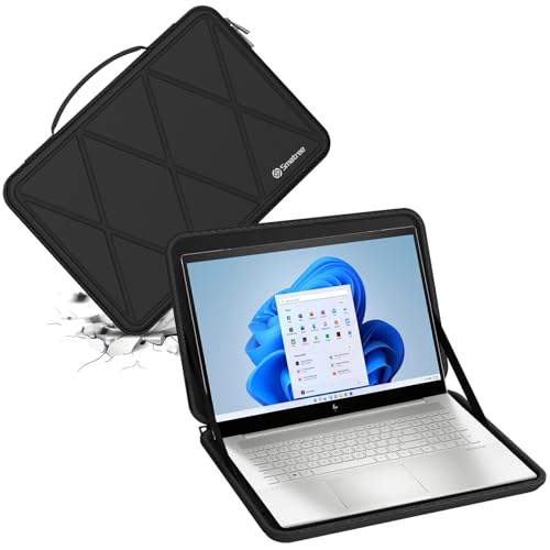 Smatree Hard Eva Schutzhülle Tasche Kompatibel für 17,3 Zoll HP Envy Laptop 17t/17, HP 470 G9 Notebook PC, HP Laptop 17/17t-cn300, HP Laptop 17z-cp200, für HP Omen Laptop 17 Notebook Tasche (M118) von Smatree