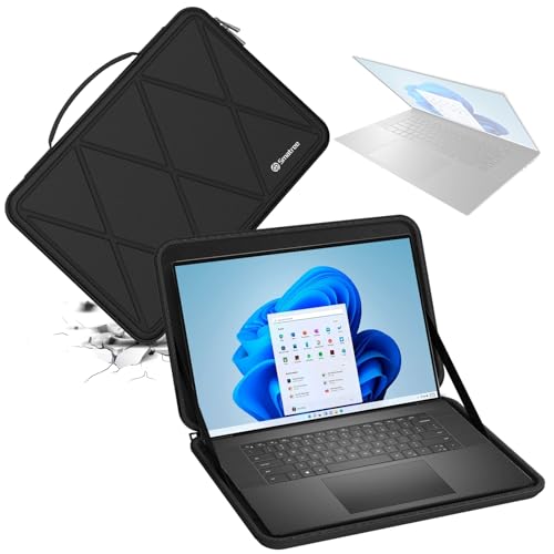 Smatree Hard Eva Schutzhülle Tasche Kompatibel für 17 Zoll Dell XPS 17 Laptop, für 17 Zoll Dell Precision 5770 Workstation Wasserfeste Tasche (M99) von Smatree