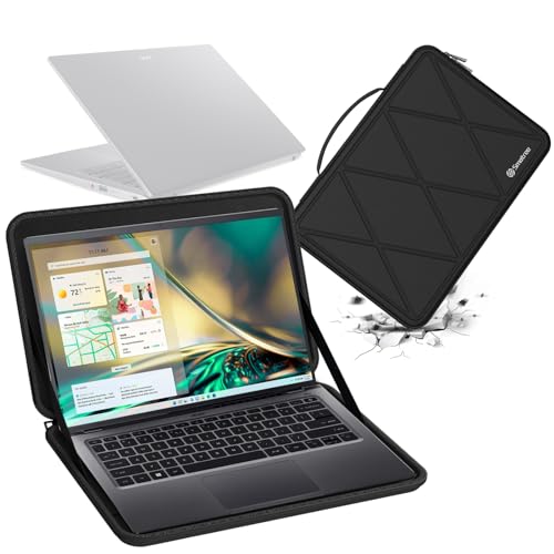 Smatree Hard Eva Schutzhülle Tasche kompatibel für 14,5 Zoll Acer Swift X 14 Laptop - SFX14-71G-76LC Anti-Shock Tasche (M67) von Smatree