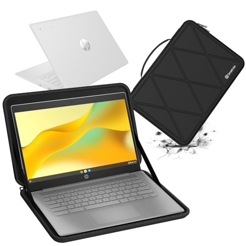 Smatree Hard Eva Schutzhülle Tasche kompatibel für 14 Zoll HP EliteBook 840 G6 Notebook PC, für 14 Zoll HP Chromebook 14a-ne0047nr Laptop Anti-Schock und wasserdichte Tasche (X8257) von Smatree