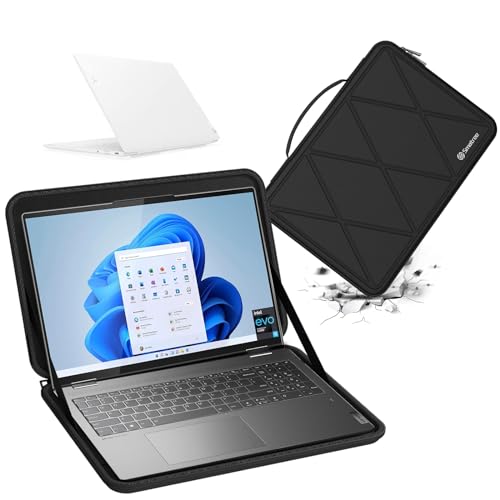 Smatree Hard Eva Schutzhülle Tasche kompatibel für 14 Zoll Lenovo Yoga Slim 7 Gen 8 Laptop, für Lenovo 14e Chromebook Gen 2 14 Zoll Slim und Anti-Shock Notebook Tasche (M63) von Smatree